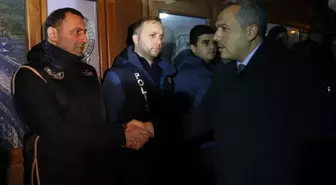 Karadeniz'de yeni yıla görev başında giren personel ziyaret edildi