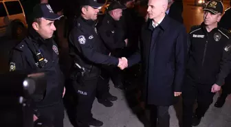 Karaman Valisi Yılbaşı Ziyaretlerine Devam Etti