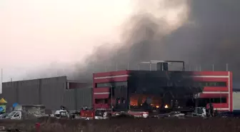 Kırklareli'nde Oyuncak Fabrikasında Yangın