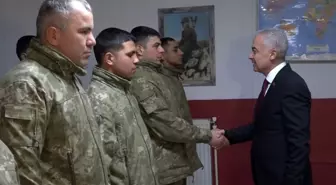 Kırklareli Valisi Uğur Turan, Sınır Kartallarını Ziyaret Etti