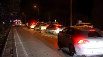 Konya'da Yılbaşı Gecesi 30 Noktada Trafik Uygulaması Yapıldı