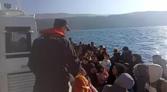 Kuşadası açıklarında 29 düzensiz göçmen yakalandı