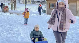 Yeni Yılın İlk Günü Topuk Yayla Tabiat Parkı'na Ziyaretçi Akını