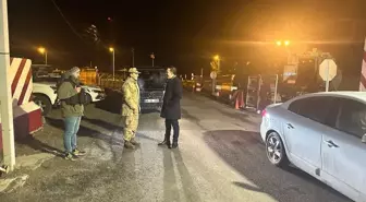 Muş'un Malazgirt Kaymakamı Göksu Bayram, Yeni Yıl Kutlaması Yaptı