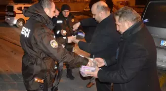 MHP İlçe Başkanı YükseL, Yılbaşı Ziyaretlerinde Güvenlik Güçlerini Unutmadı