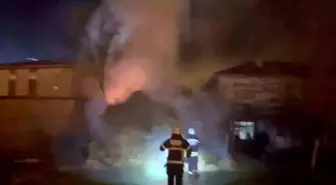 Tekirdağ'da Yeni Yıla Yangınla Giriş