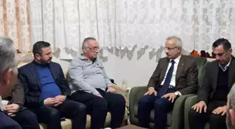 Bakan Uraloğlu'ndan TÜRASAŞ Genel Müdürü Koçbay'a Taziye Ziyareti