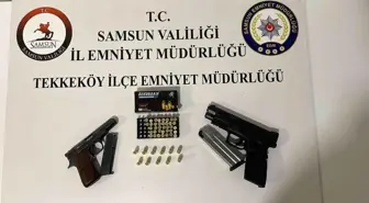 Samsun'da Yılbaşı Gecesi Balkondan Havaya Ateş Eden Kişi Suçüstü Yakalandı