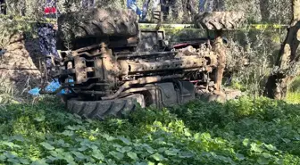 Bursa'da Devrilen Traktörün Altında Kalan Sürücü Hayatını Kaybetti