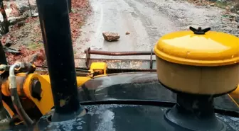 İslahiye'de Heyelan Nedeniyle Kapanan Yol Yeniden Açıldı