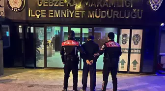 21 Yıl 8 Ay Hapis Cezası Bulunan Hükümlü Gebze'de Yakalandı