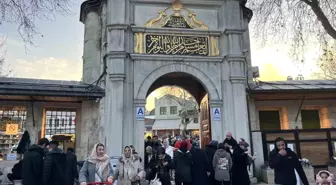 Regaip Kandili'nde Eyüpsultan Camii'ne Yoğun İlgi