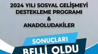 2024 Sosyal Gelişmeyi Destekleme Programı'nda 10 Proje Desteklenecek