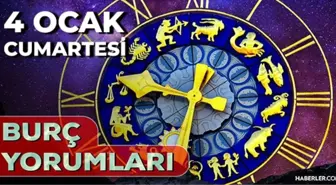 4 Ocak 2025 Günlük Burç Yorumları! Kova, Yengeç, Akrep, İkizler burcu yorumu! 4 Ocak AŞK, EVLİLİK, KARİYER, SAĞLIK burç yorumları