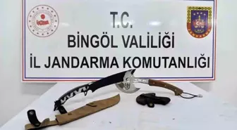 Bingöl'de Uyuşturucu ve Ruhsatsız Tabanca Operasyonu