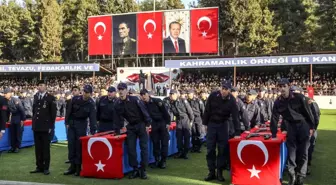 Çanakkale'de 2004-4 Tertip 2'nci Grup Erlerin Ant İçme Töreni düzenlendi