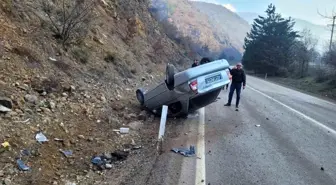 Bolu'da Gizli Buzlanma Kazası: Sürücü Yaralanmadan Kurtuldu