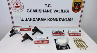 Gümüşhane'de Uyuşturucu ve Silah Operasyonu