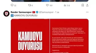 Samsunspor, Trabzonspor Maçı Öncesi 4 Önemli Oyuncusunu Kadro Dışı Bıraktı