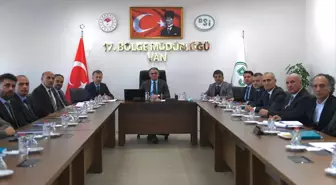 Van'da Tarımsal Sulama ve Taşkın Koruma Yatırımları Toplantısı Düzenlendi