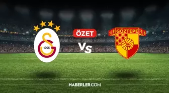 Galatasaray Göztepe maç özeti ve golleri izle! (VİDEO) Galatasaray Göztepe geniş özeti! Golleri kim attı, maç kaç kaç bitti?