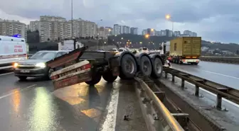 Kocaeli'de Tır Kazası: 2 Araçta Hasar, 1 Yaralı