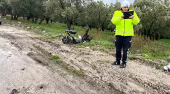 Geyve'de Elektrikli Bisiklet Sürücüsü Yaralandı