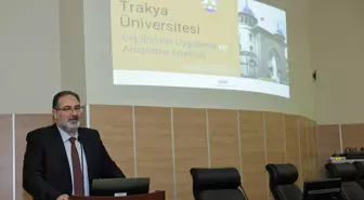 Trakya Üniversitesi Uluslararası Öğrenciler İçin Bilgilendirme Toplantısı Düzenledi