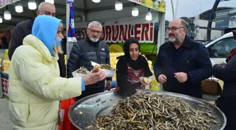 Gebze'de 2 Ton Hamsi İkram Edilen Hamsi Festivali Düzenlendi