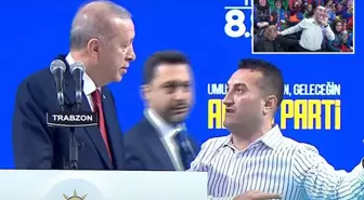 Sahneye çıkıp Erdoğan'ın yanına geldi, sonrasında yaşananlar bomba