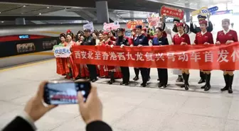 Xi'an ile Hong Kong Arasında Hızlı Tren Seferleri Başladı