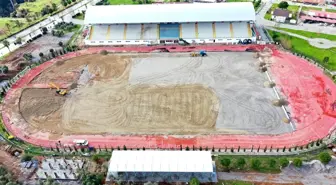 Binali Yıldırım Stadyumu'nda Yenileme Çalışmaları Devam Ediyor