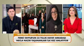 Ferdi Tayfur'un Cenaze Töreni: Necla Nazır'dan Duygusal Açıklamalar