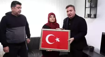 Vali Hamza Aydoğdu, Şehit Ailesini Ziyaret Etti