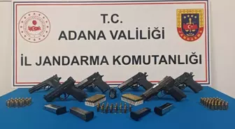 Adana'da Ruhsatsız Silah Operasyonu: 6 Tabanca Ele Geçirildi