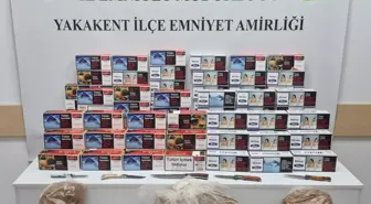 Samsun'da 20 Bin Makaron ve 25 Kilogram Kaçak Tütün Ele Geçirildi