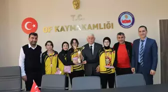 Trabzon Dart Şampiyonu takımları ödüllendirildi