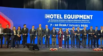 Antalya'da Hotel Ekipmanları Fuarı Açıldı