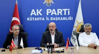 AK Parti Kütahya İl Başkanı Basın Buluşmasında Çalışmaları Değerlendirdi