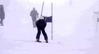 Bitlis'te Alp Disiplini ve Snowboard İl Birinciliği Yarışması Düzenlendi