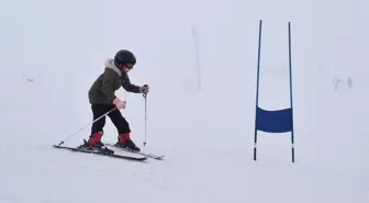 Bitlis'te Alp Disiplini ve Snowboard İl Birinciliği Yarışması Düzenlendi