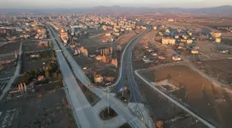 Çubuk-Şabanözü kara yolunun yapımı tamamlanan bölümü trafiğe açıldı