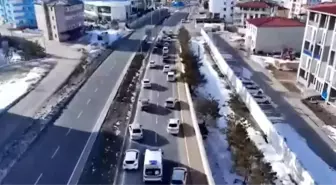 Erzincan'da Trafikte Ambulansa Yol Vermek İçin Farkındalık Etkinliği