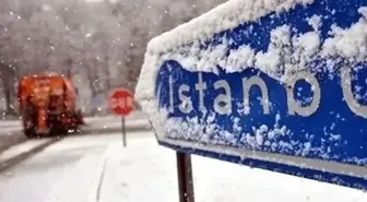 İstanbul'daki yalancı bahara aldanmayın kar kapıya dayandı