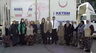 Sultanhisar'da Mobil KETEM Aracı ile Erken Kanser Taraması