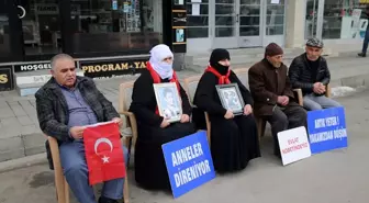 Muş'ta Aileler, PKK Tarafından Kaçırılan Çocukları İçin Eylemde Bulundu