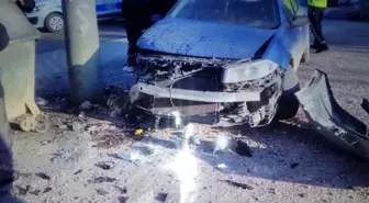 Adıyaman'da Trafik Kazası: 1 Yaralı