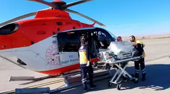 Kalp Rahatsızlığı Olan Bebek, Ambulans Helikopterle Konya'ya Sevk Edildi