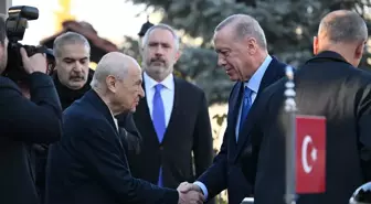 Cumhurbaşkanı Erdoğan, MHP Genel Başkanı Bahçeli ile görüştü