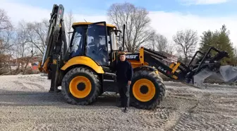 Kalfat Belediyesi Yeni İş Makinesiyle Hizmet Kapasitesini Artırıyor